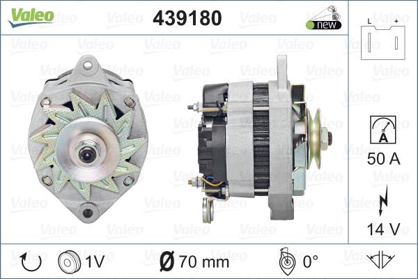 Valeo 439180 - Alternateur cwaw.fr