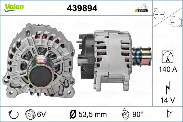 Valeo 439894 - Alternateur cwaw.fr