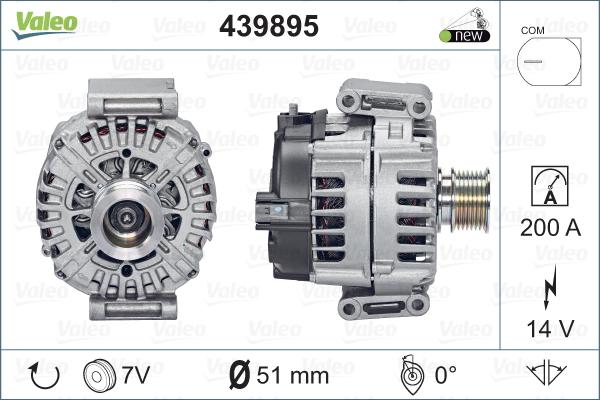 Valeo 439895 - Alternateur cwaw.fr