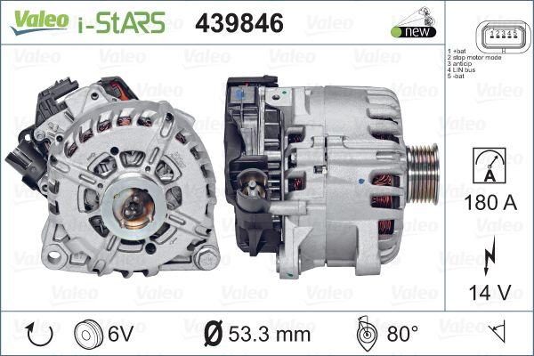 Valeo 439846 - Générateur démarreur cwaw.fr