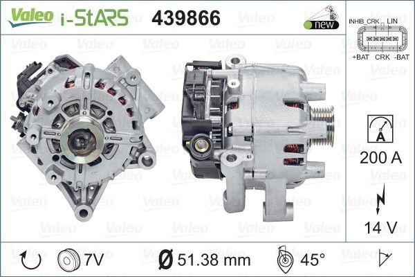 Valeo 439866 - Générateur démarreur cwaw.fr