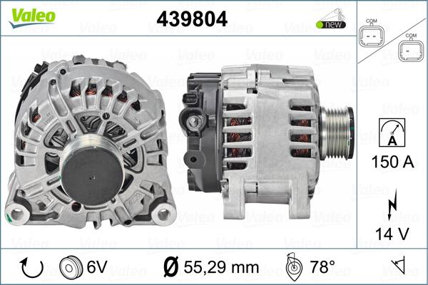 Valeo 439804 - Alternateur cwaw.fr