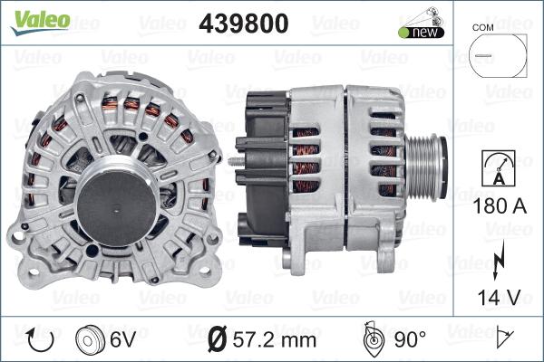 Valeo 439800 - Alternateur cwaw.fr