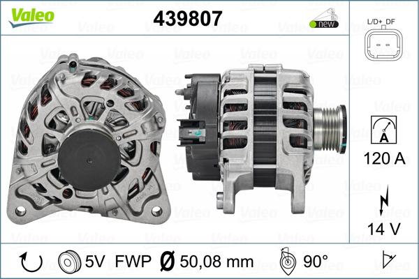 Valeo 439807 - Alternateur cwaw.fr