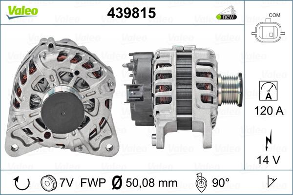 Valeo 439815 - Alternateur cwaw.fr