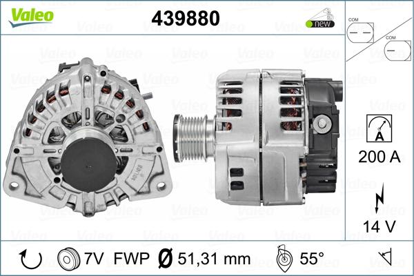 Valeo 439880 - Alternateur cwaw.fr