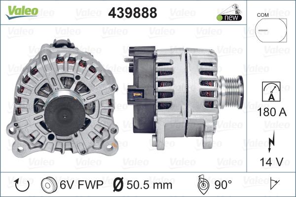 Valeo 439888 - Alternateur cwaw.fr