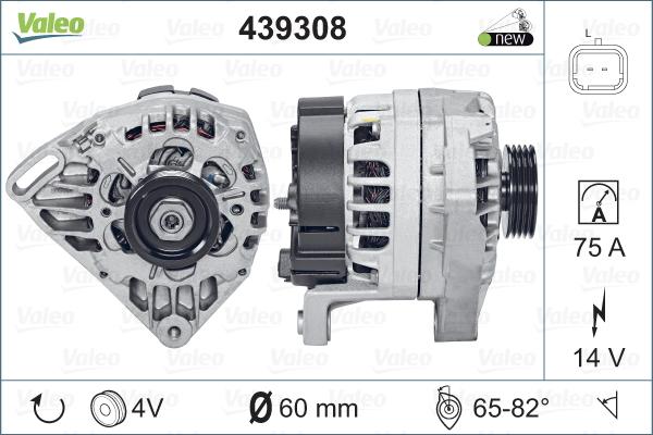 Valeo 439308 - Alternateur cwaw.fr