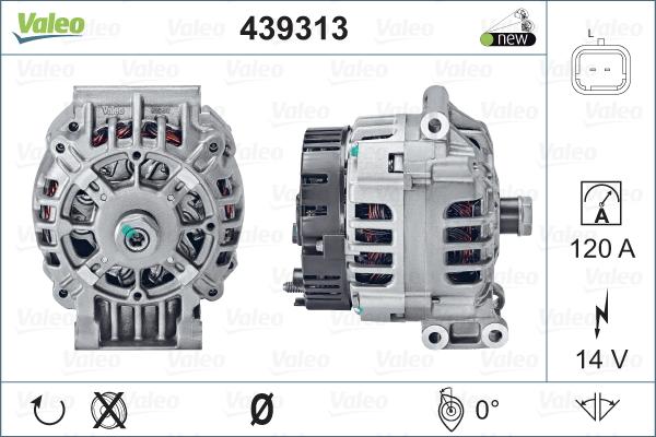 Valeo 439313 - Alternateur cwaw.fr