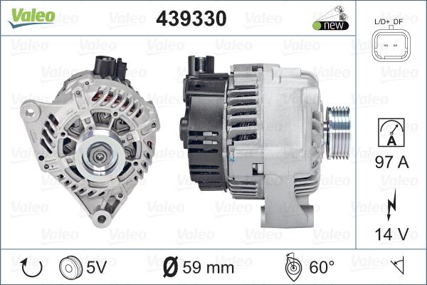 Valeo 439330 - Alternateur cwaw.fr