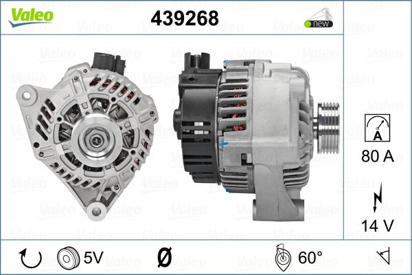 Valeo 439268 - Alternateur cwaw.fr