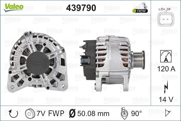 Valeo 439790 - Alternateur cwaw.fr