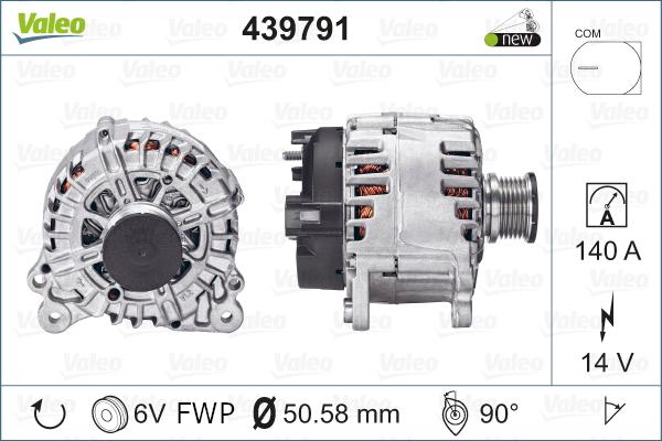 Valeo 439791 - Alternateur cwaw.fr