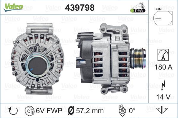 Valeo 439798 - Alternateur cwaw.fr