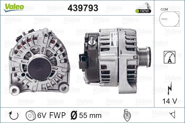 Valeo 439793 - Alternateur cwaw.fr