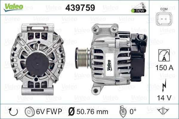 Valeo 439759 - Alternateur cwaw.fr