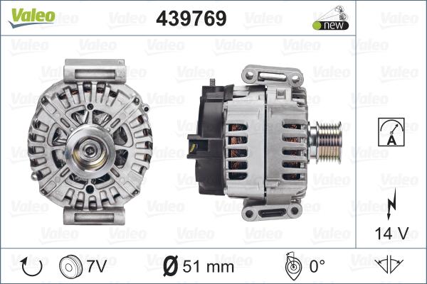 Valeo 439769 - Alternateur cwaw.fr