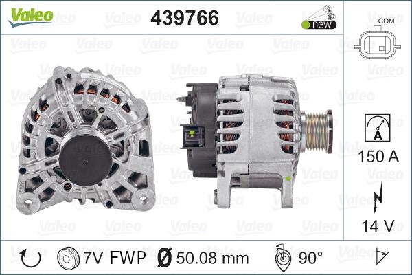 Valeo 439766 - Alternateur cwaw.fr