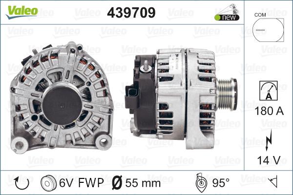 Valeo 439709 - Alternateur cwaw.fr