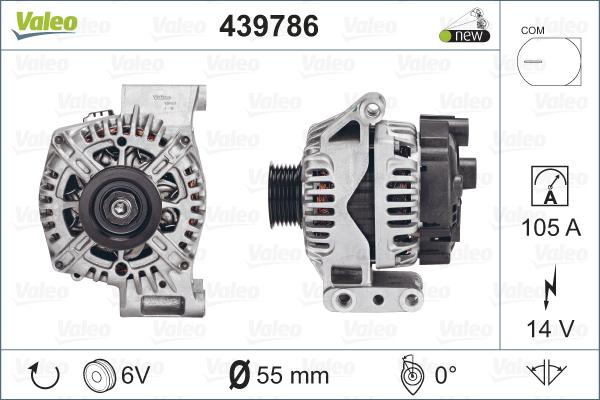 Valeo 439786 - Alternateur cwaw.fr