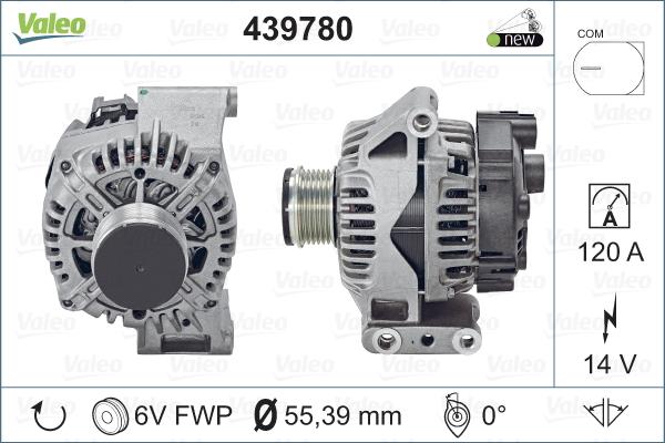 Valeo 439780 - Alternateur cwaw.fr