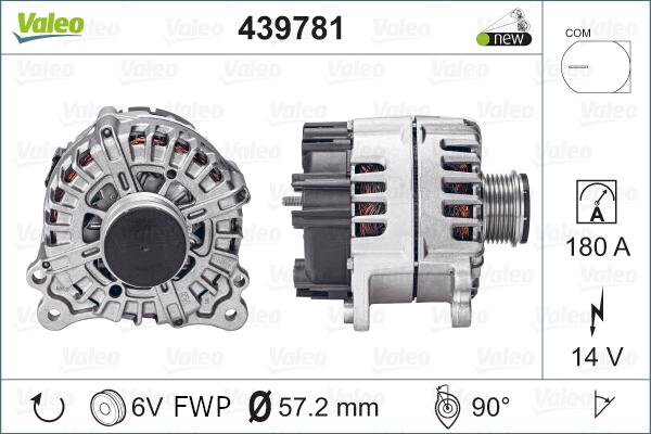 Valeo 439781 - Alternateur cwaw.fr