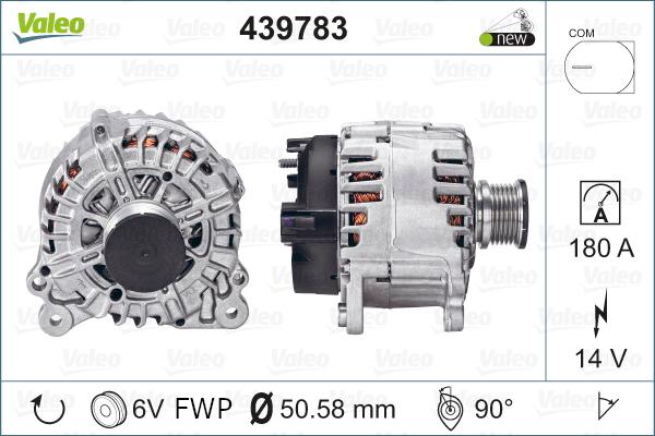 Valeo 439783 - Alternateur cwaw.fr