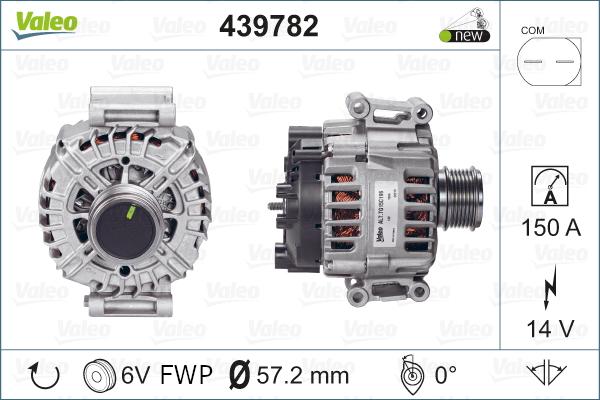 Valeo 439782 - Alternateur cwaw.fr