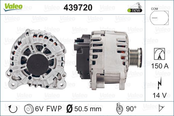 Valeo 439720 - Alternateur cwaw.fr