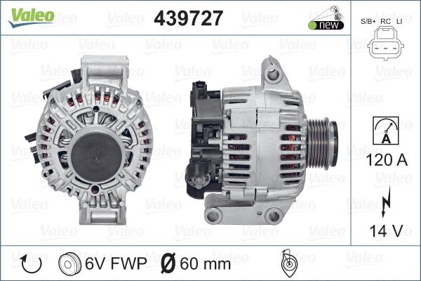 Valeo 439727 - Alternateur cwaw.fr