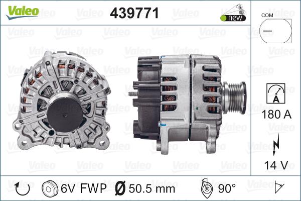 Valeo 439771 - Alternateur cwaw.fr