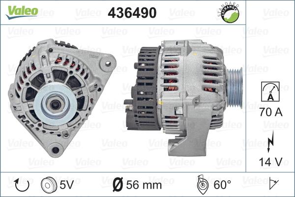 Valeo 436490 - Alternateur cwaw.fr