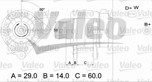 Valeo 436445 - Alternateur cwaw.fr