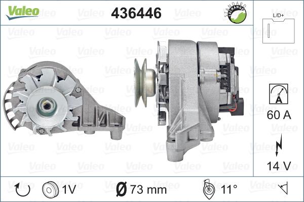 Valeo 436446 - Alternateur cwaw.fr