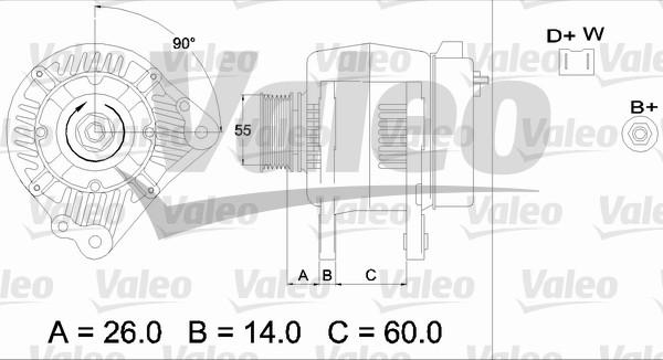 Valeo 436442 - Alternateur cwaw.fr