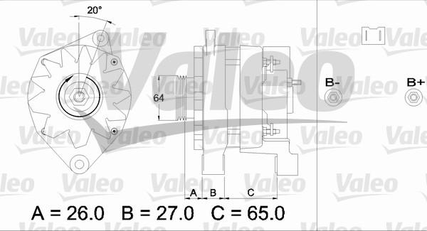 Valeo 436461 - Alternateur cwaw.fr