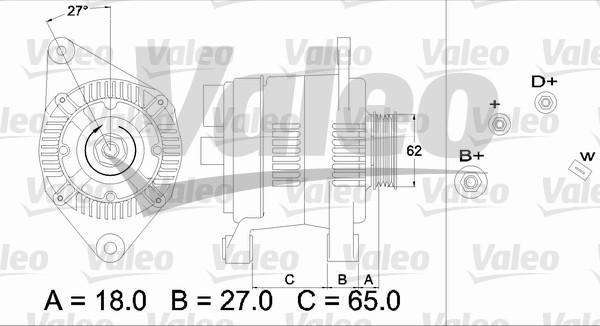 Valeo 436468 - Alternateur cwaw.fr