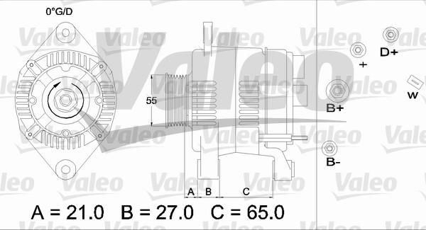 Valeo 436403 - Alternateur cwaw.fr