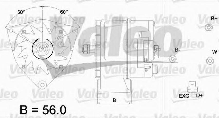 Valeo 436 419 - Alternateur cwaw.fr