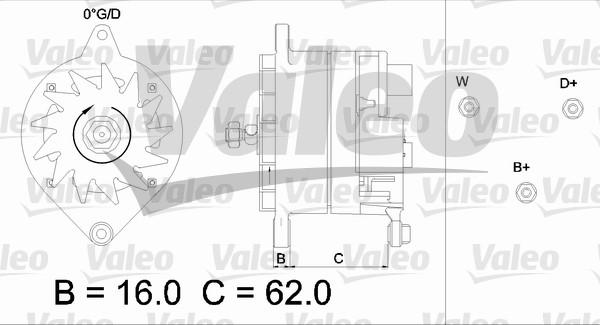 Valeo 436416 - Alternateur cwaw.fr