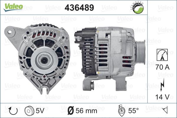 Valeo 436489 - Alternateur cwaw.fr