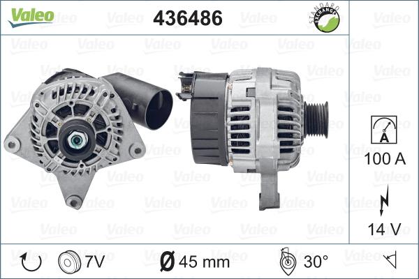 Valeo 436486 - Alternateur cwaw.fr