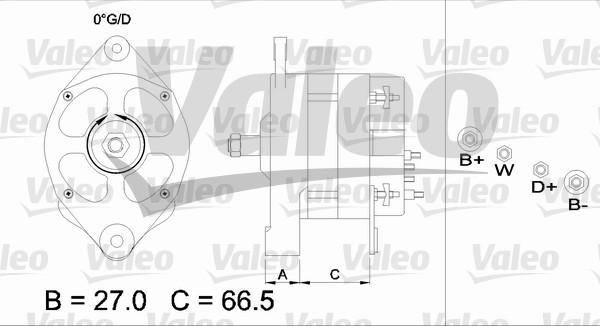 Valeo 436434 - Alternateur cwaw.fr