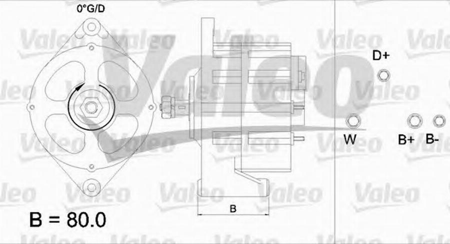 Valeo 436431 - Alternateur cwaw.fr