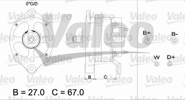 Valeo 436433 - Alternateur cwaw.fr