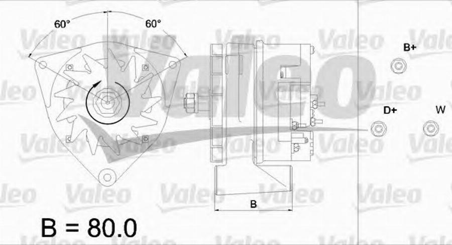 Valeo 436 423 - Alternateur cwaw.fr