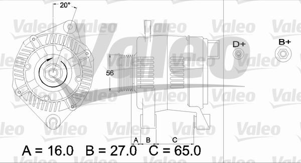 Valeo 436474 - Alternateur cwaw.fr