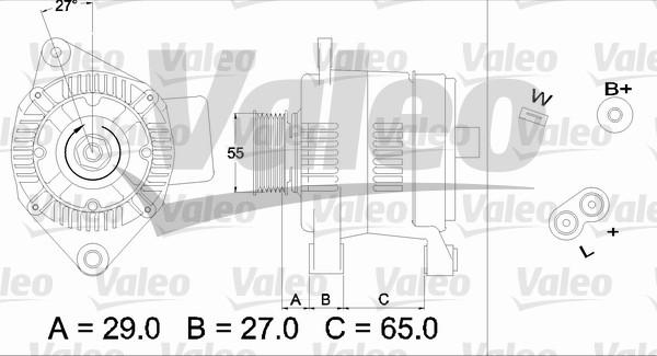 Valeo 436470 - Alternateur cwaw.fr