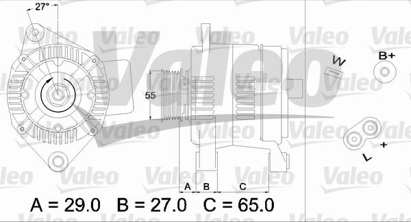 Valeo 436471 - Alternateur cwaw.fr