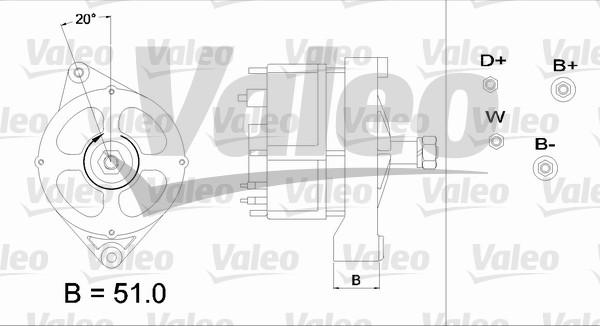 Valeo 436590 - Alternateur cwaw.fr